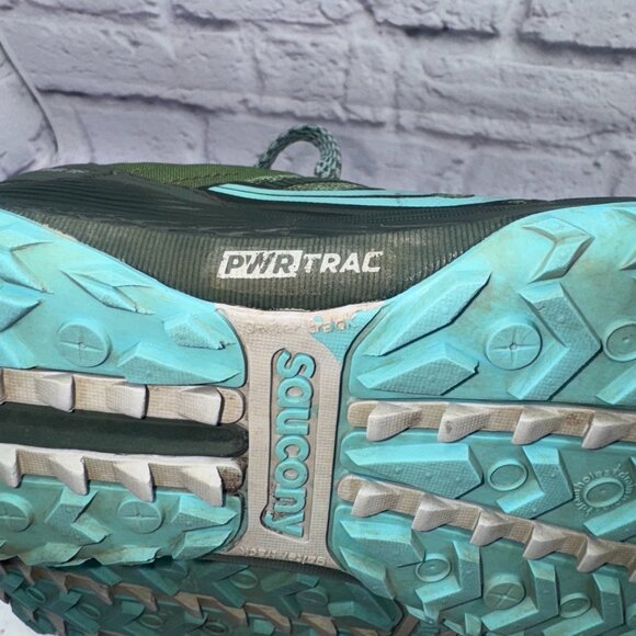 Saucony Women's Mad River Tr2 Trail Running Hiking Sneakers Shoes Size 7 Green - Picture 13 of 13